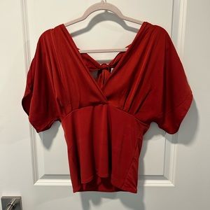 Red Banana Republic top, never been worn.